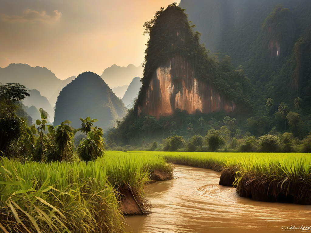 Hidden Gems Vang Vieng Natural landscapes and hidden spots in Vang Vieng Laos