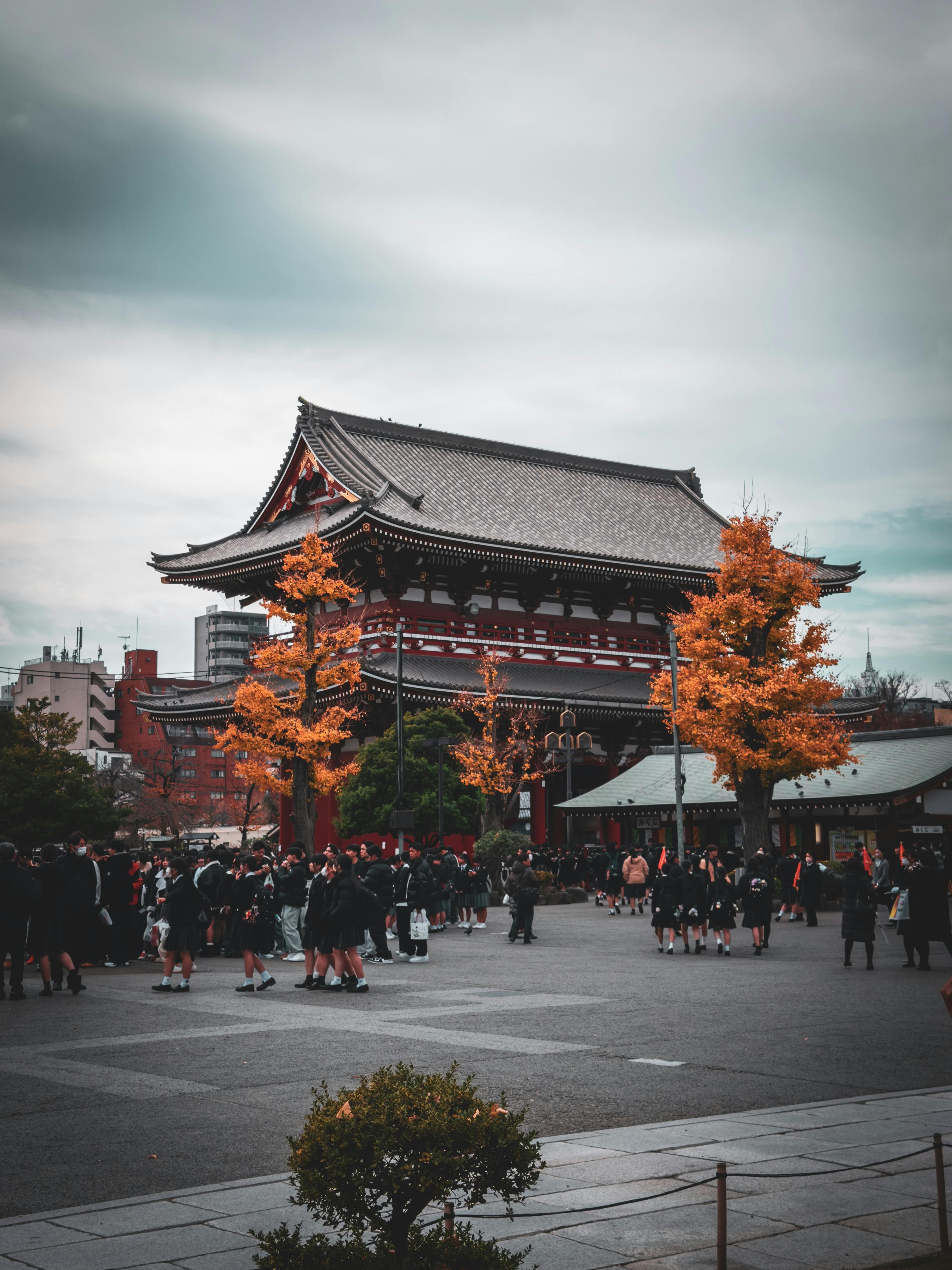 Tokyo Urban Landmarks Senso-ji Temple